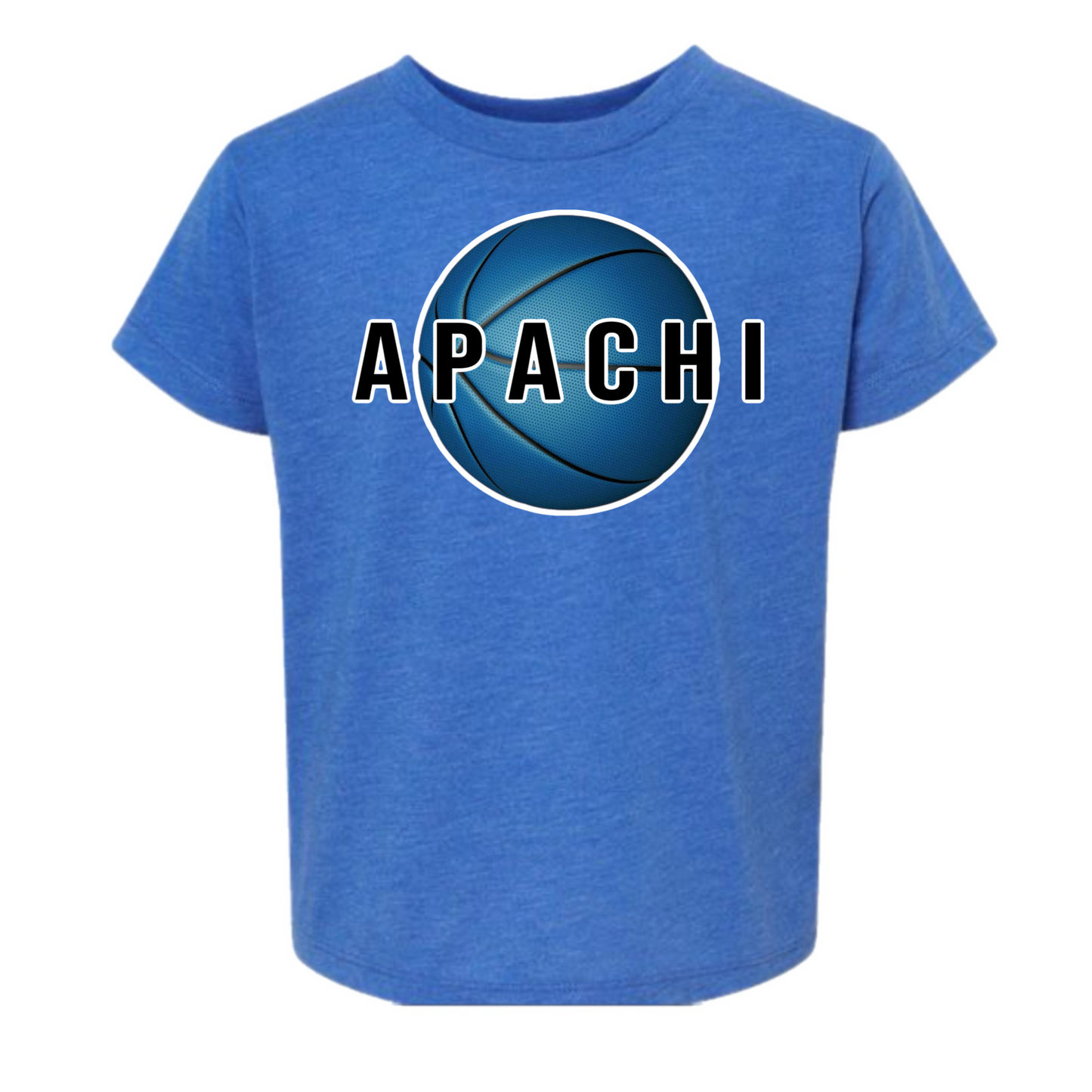 Boys Apachi basketball tee