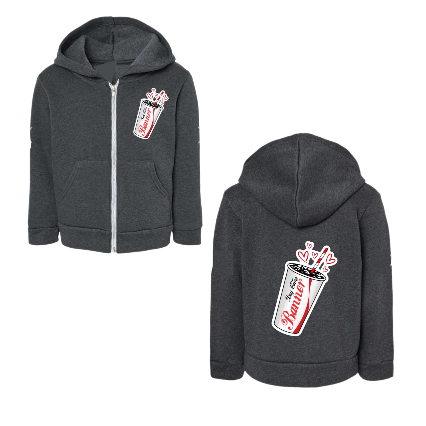BANNER girls Diet Coke zip hoodie