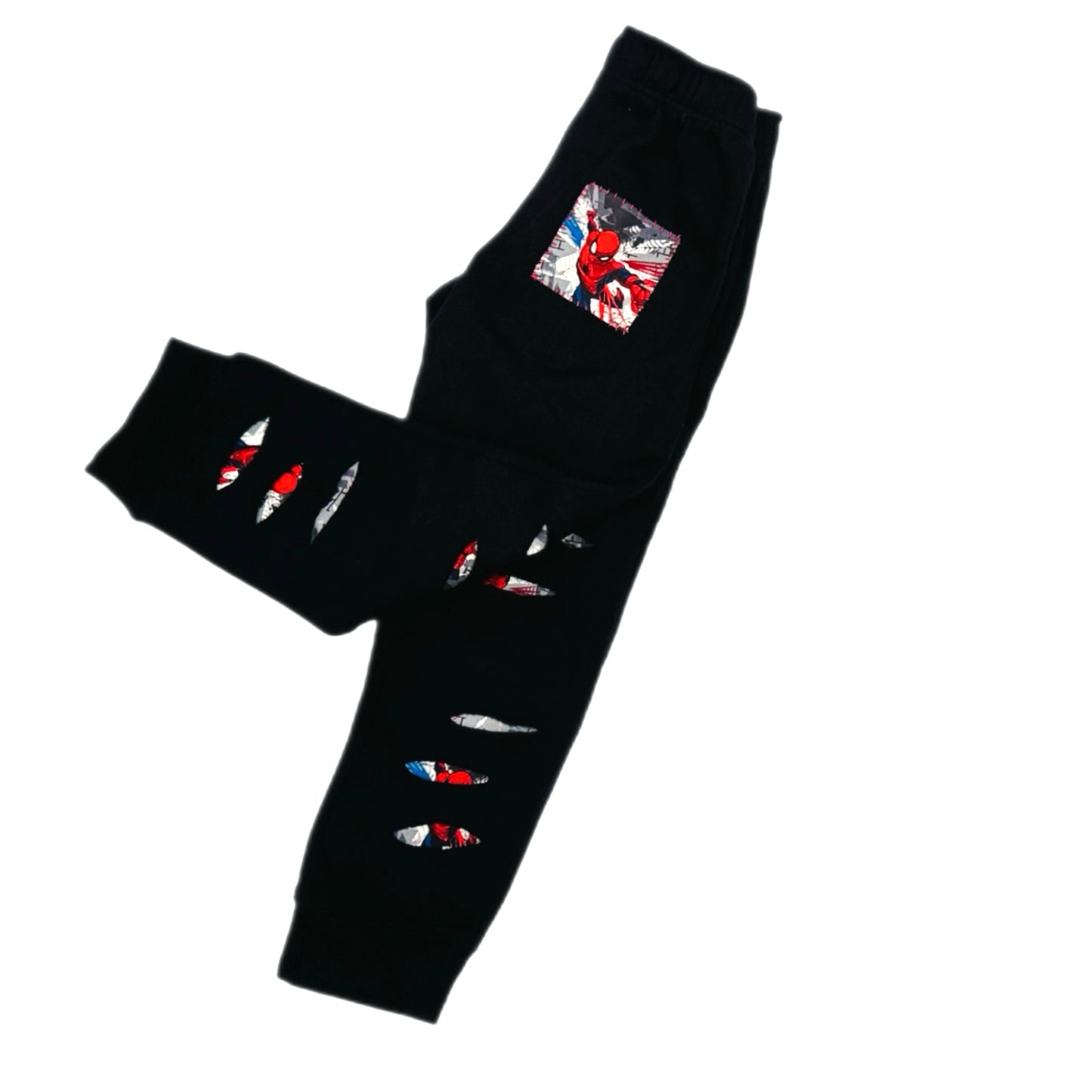 Superhero spider joggers