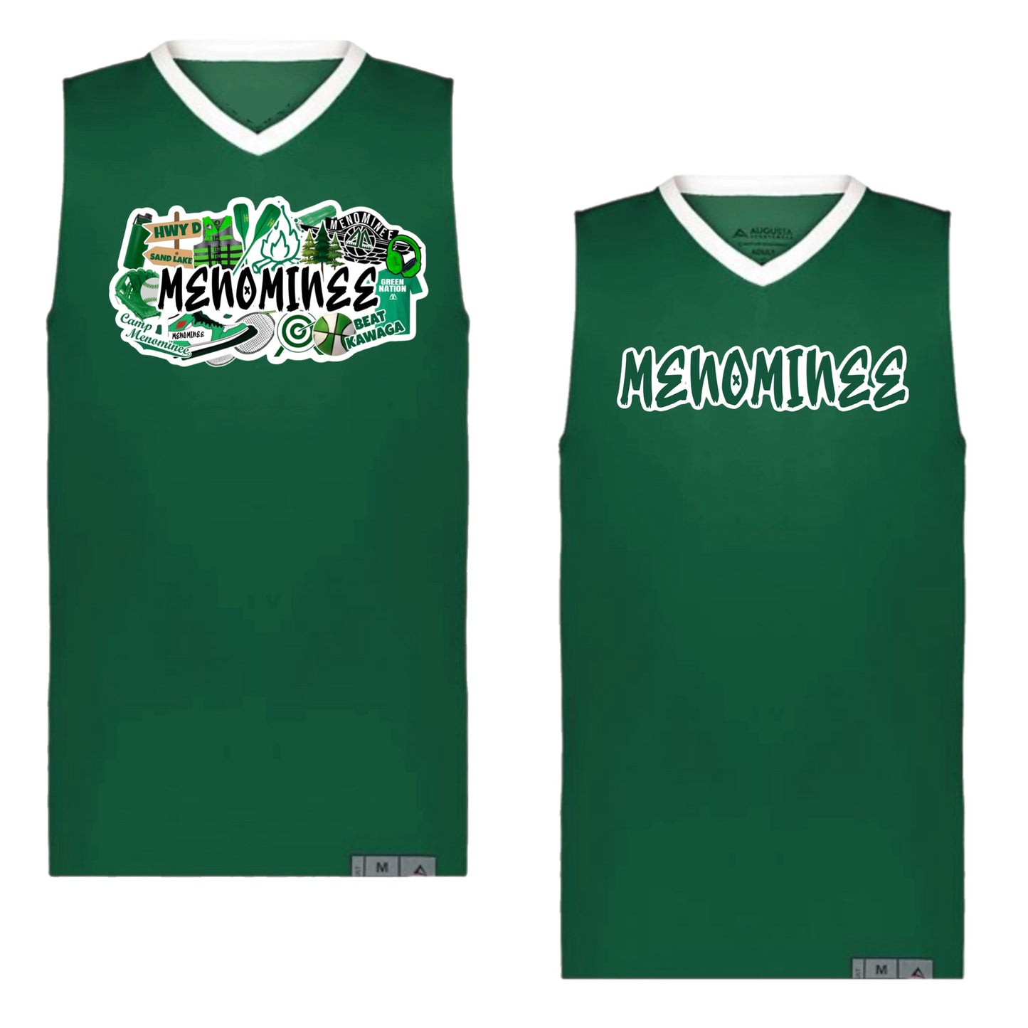 Menominee graffiti jersey