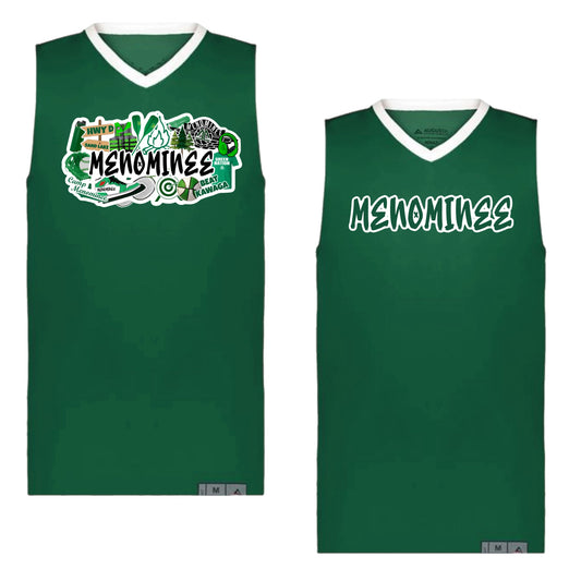Menominee graffiti jersey