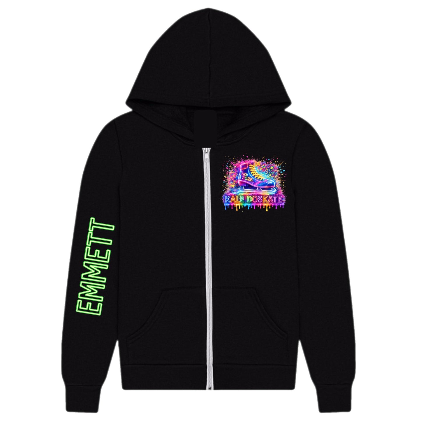 NOI Kaleidoskate zip hoodie