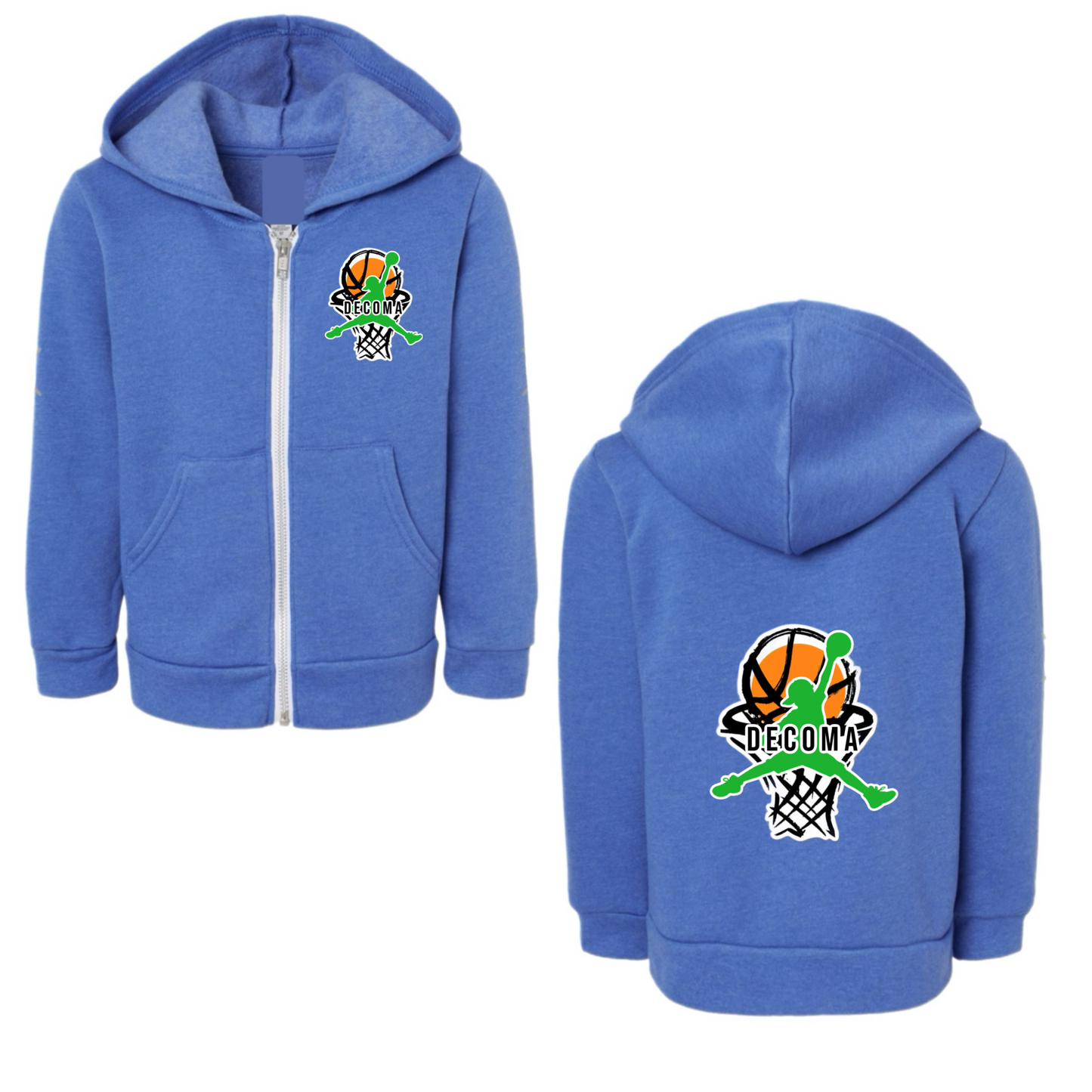 DECOMA basketball zip hoodie