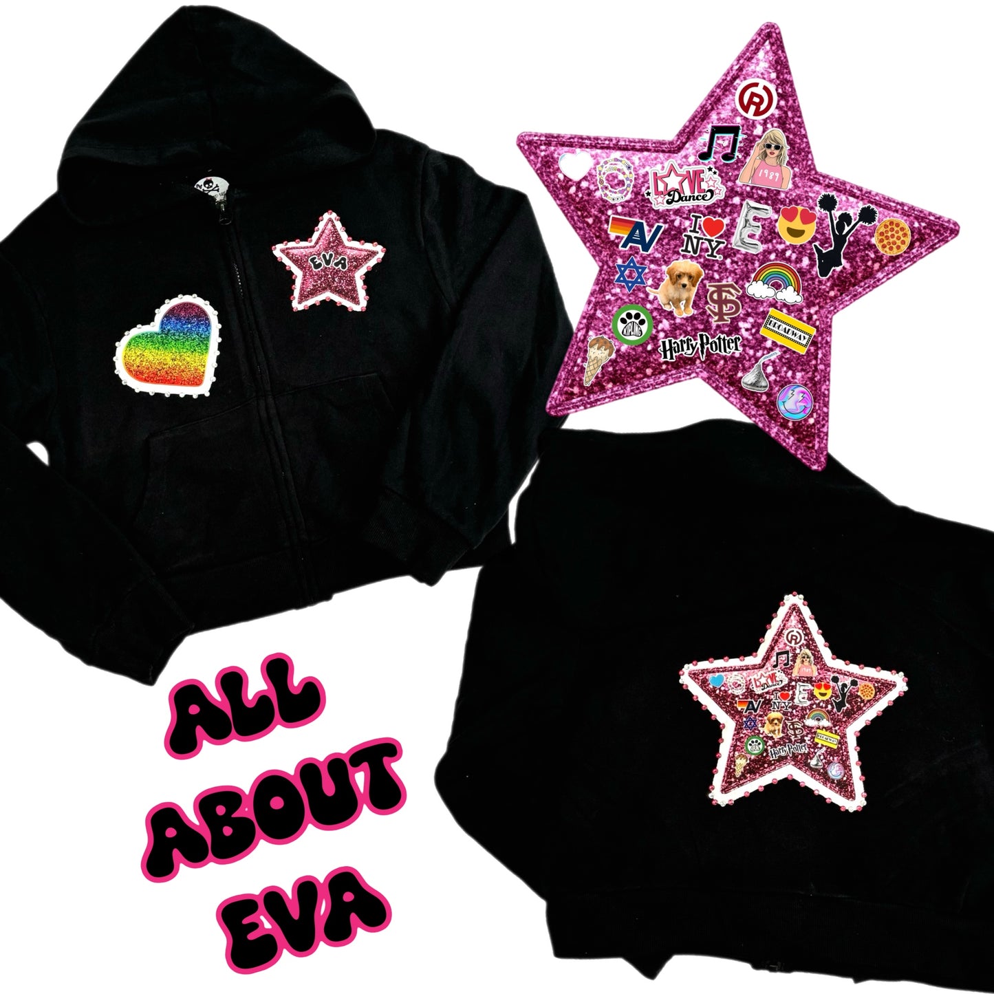 Girls ALL ABOUT ME hoodie
