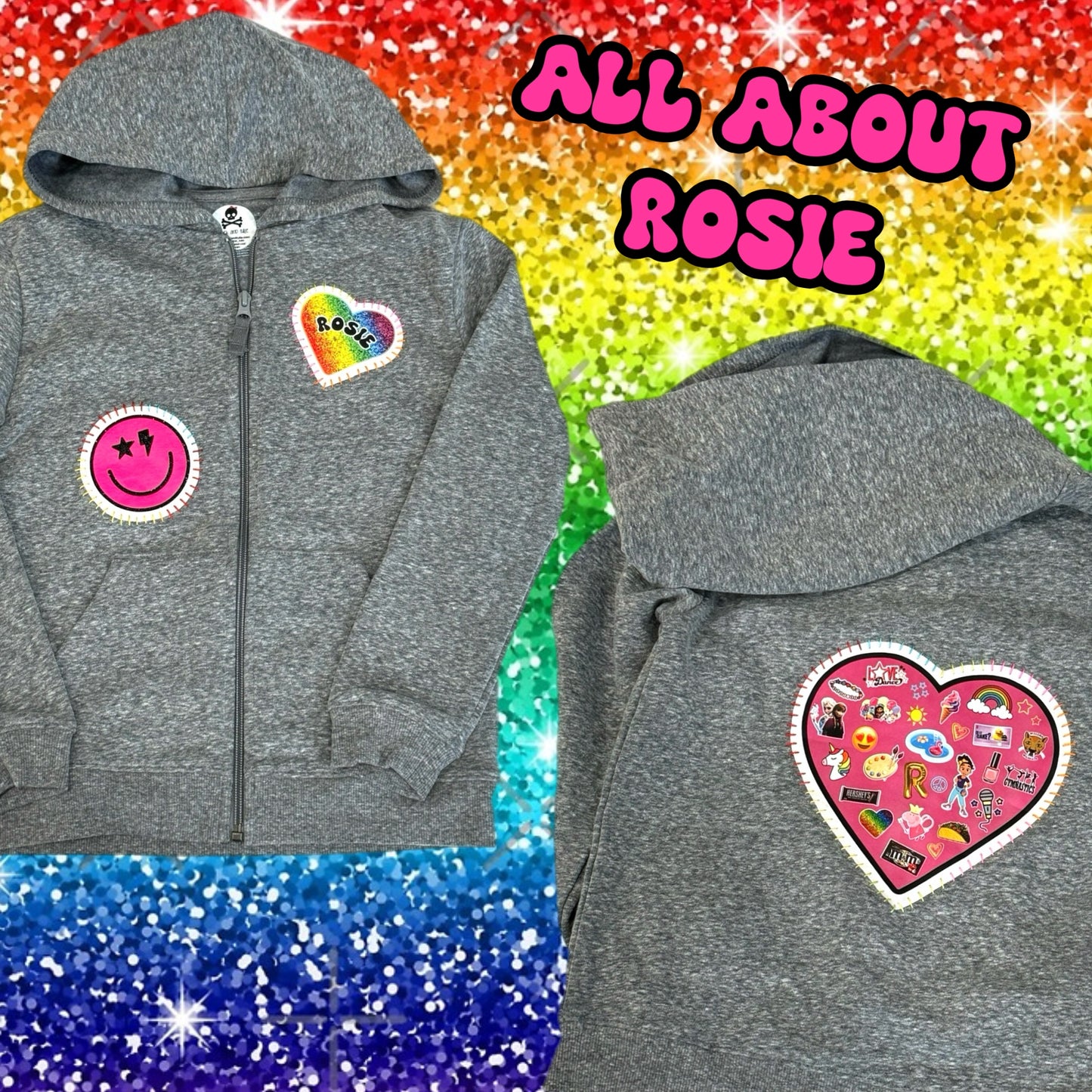 Girls ALL ABOUT ME hoodie