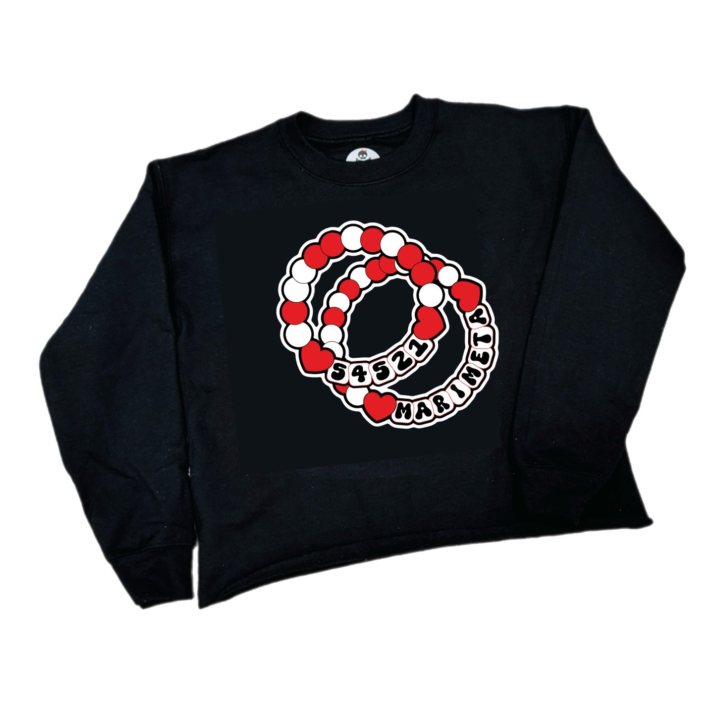 Camp Marimeta bracelet sweatshirt