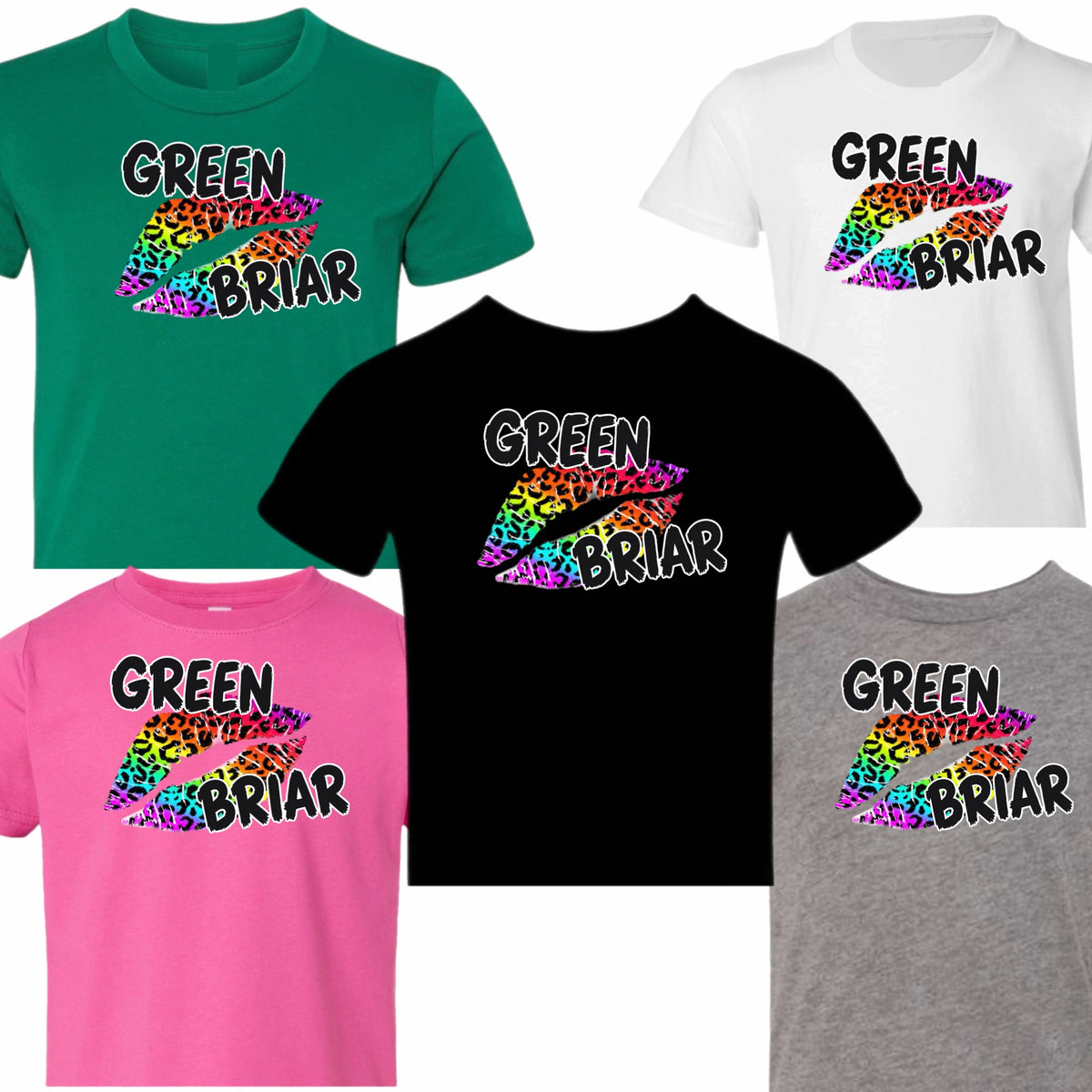 Greenbriar lips tee