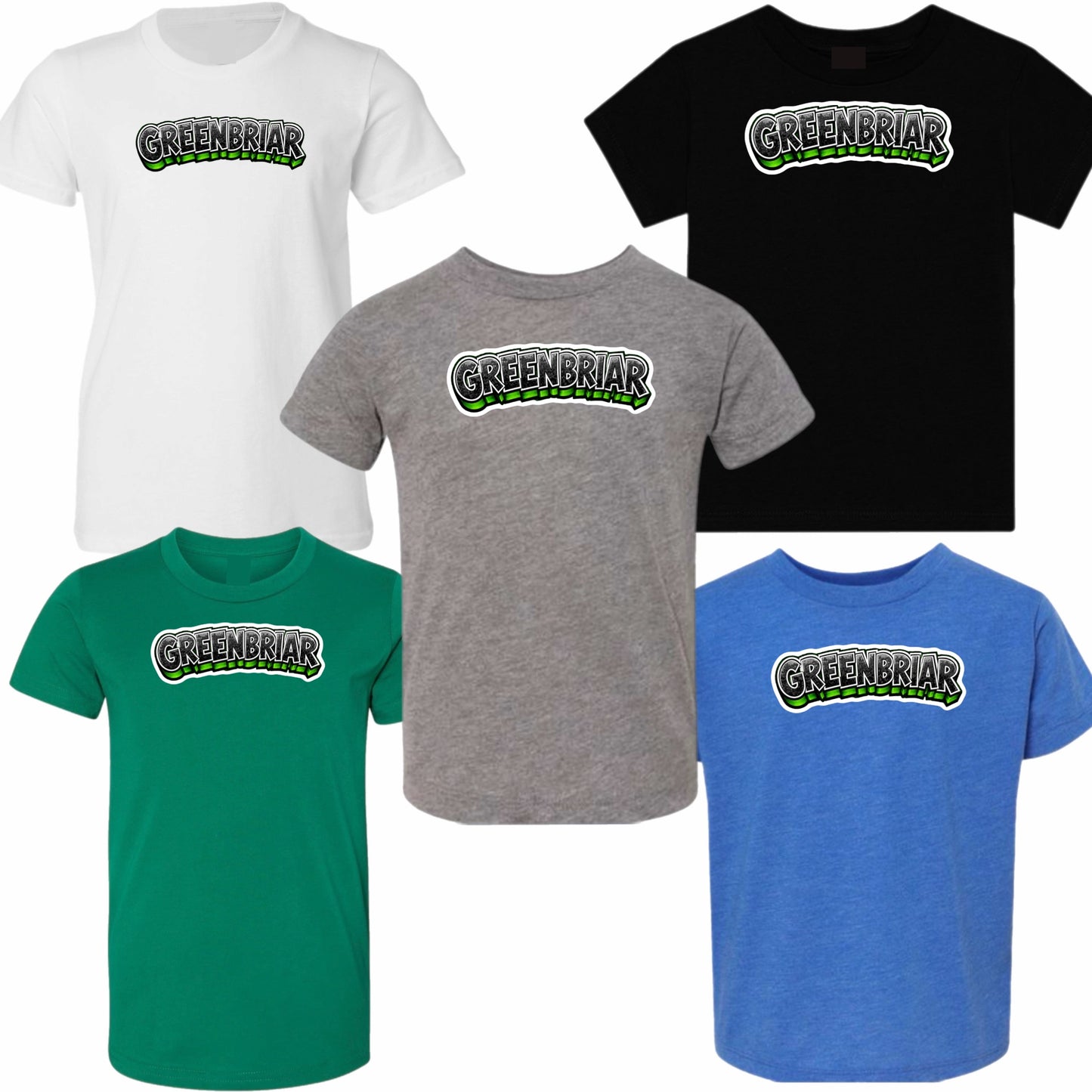 Greenbriar graffiti tee