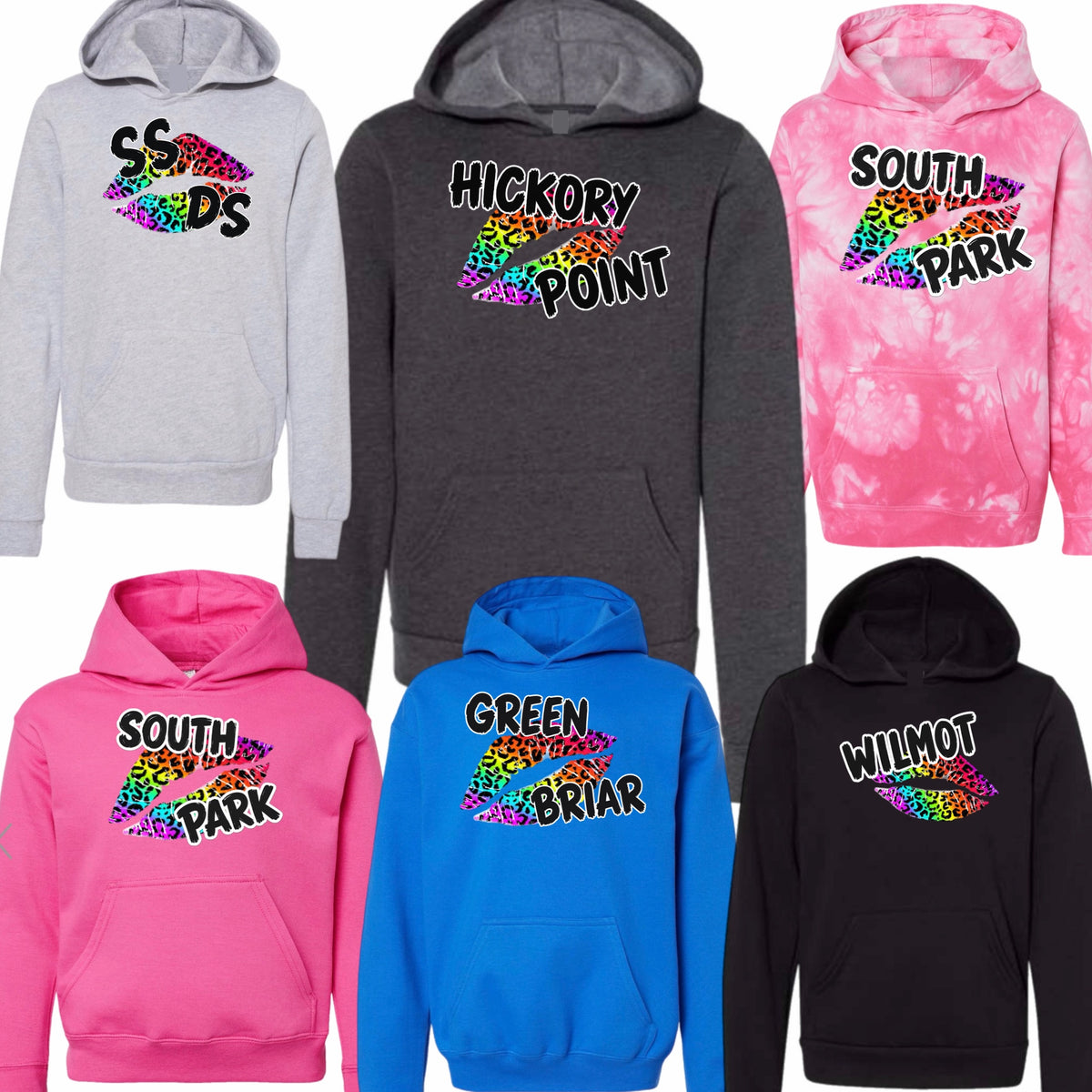 Girls lips hoodie