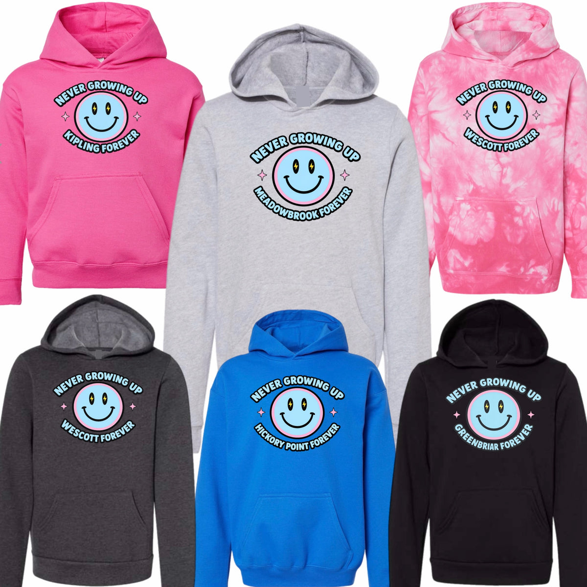 Girls never growing up hoodie