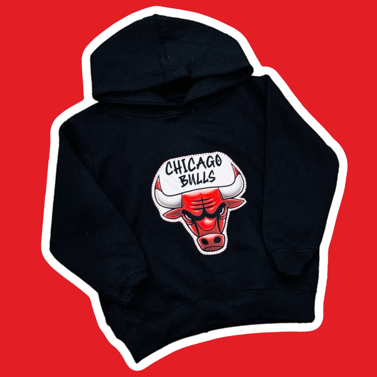 Chicago basketball graffiti hoodie
