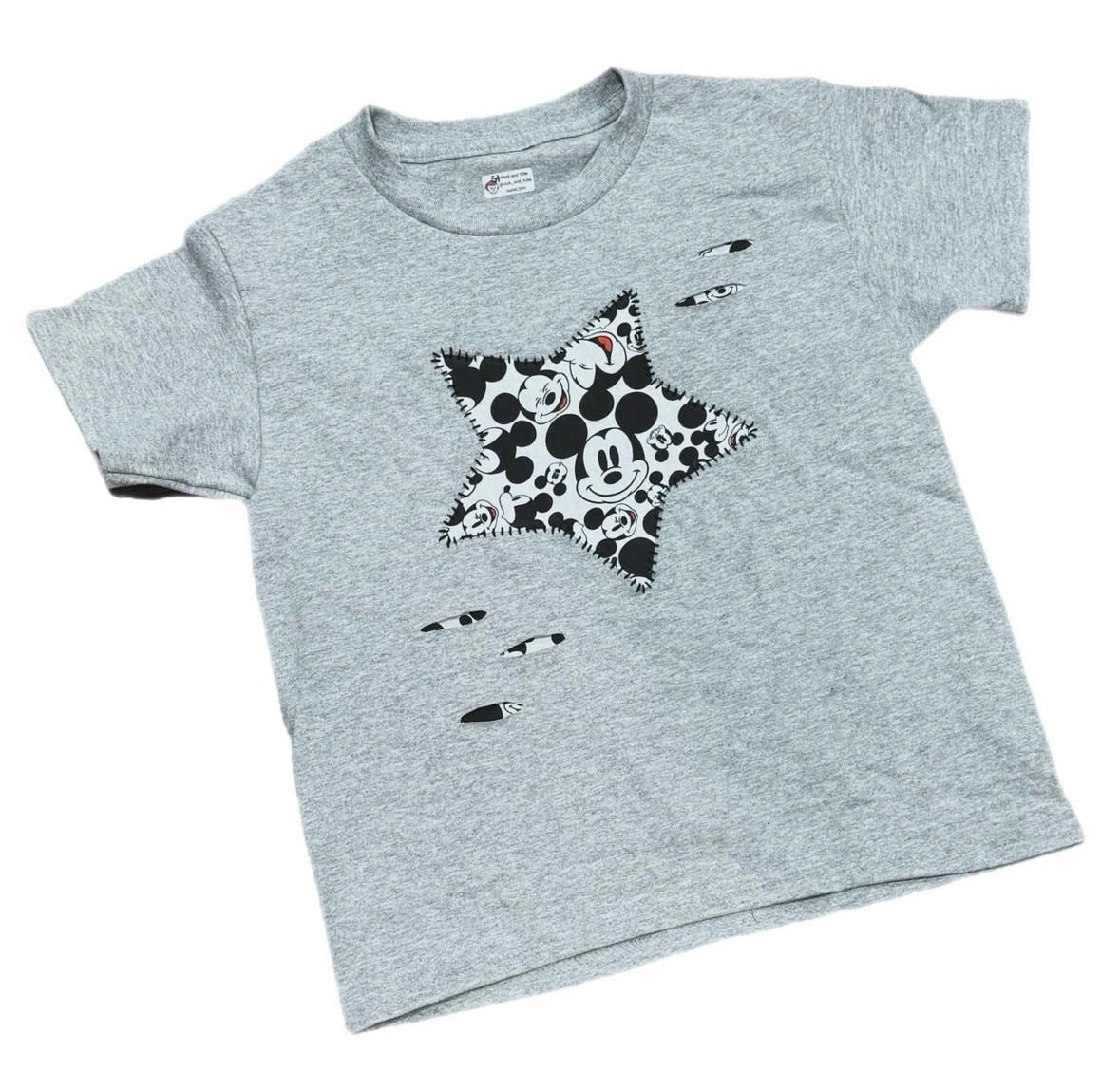 Mickey Distressed Star Tee
