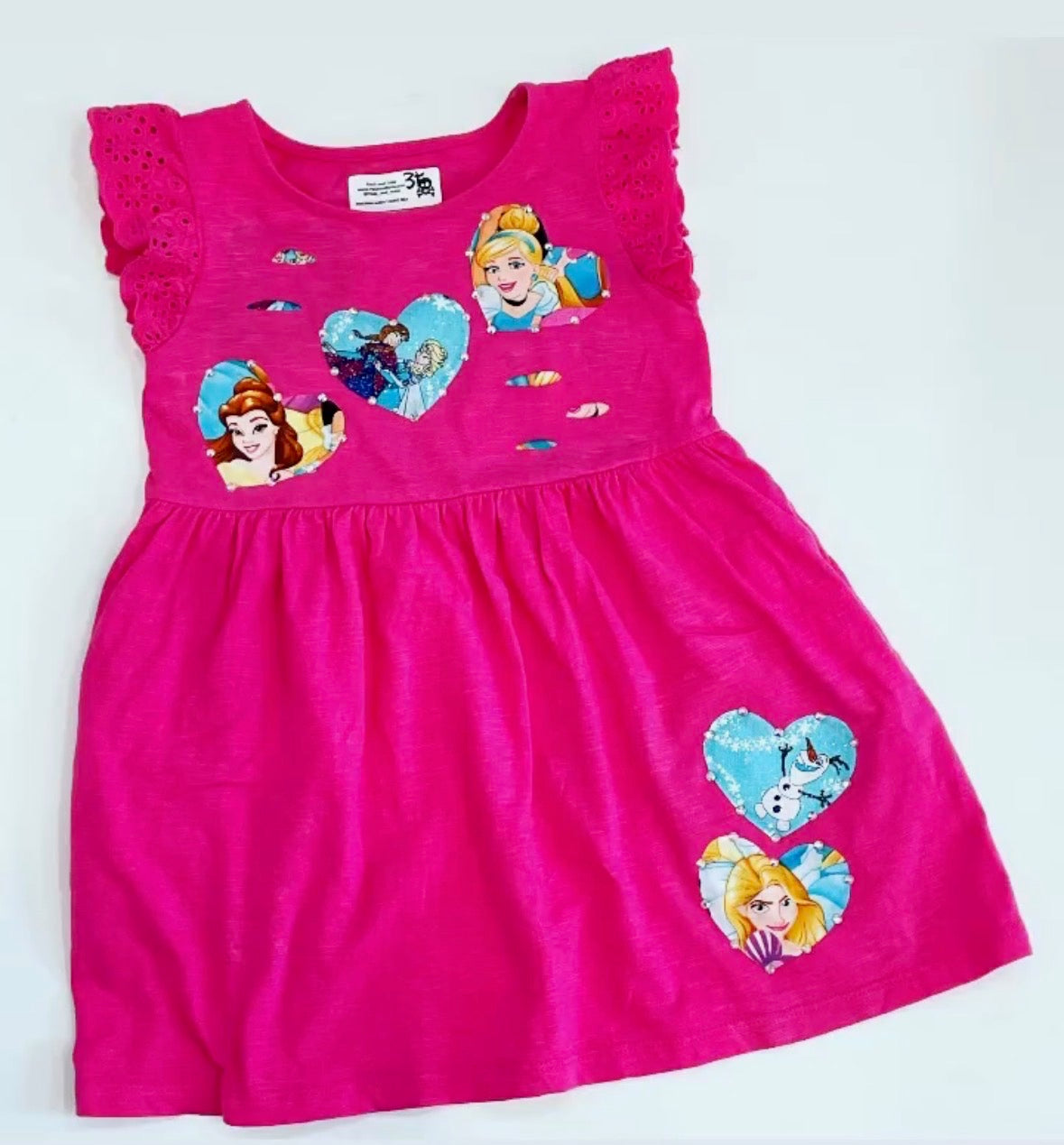 Distressed Heart Princess Dress