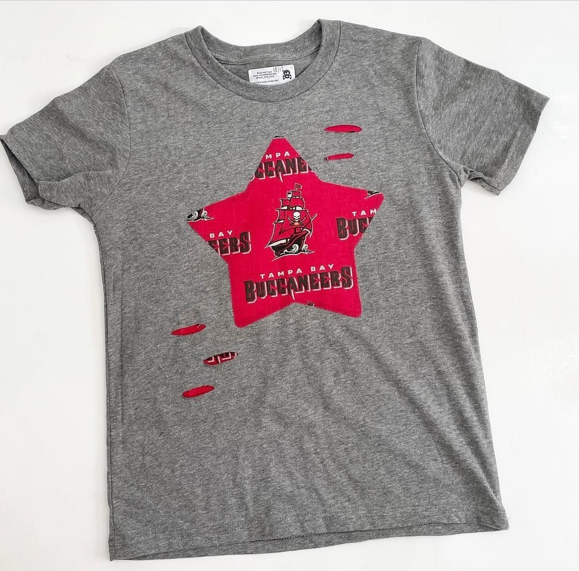 Tampa Bay Buccaneers Distressed Star Tee