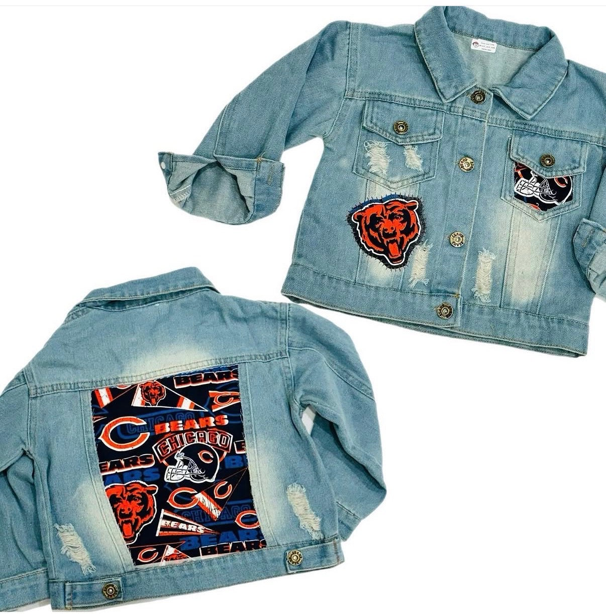 Denim Jacket- Chicago Bears