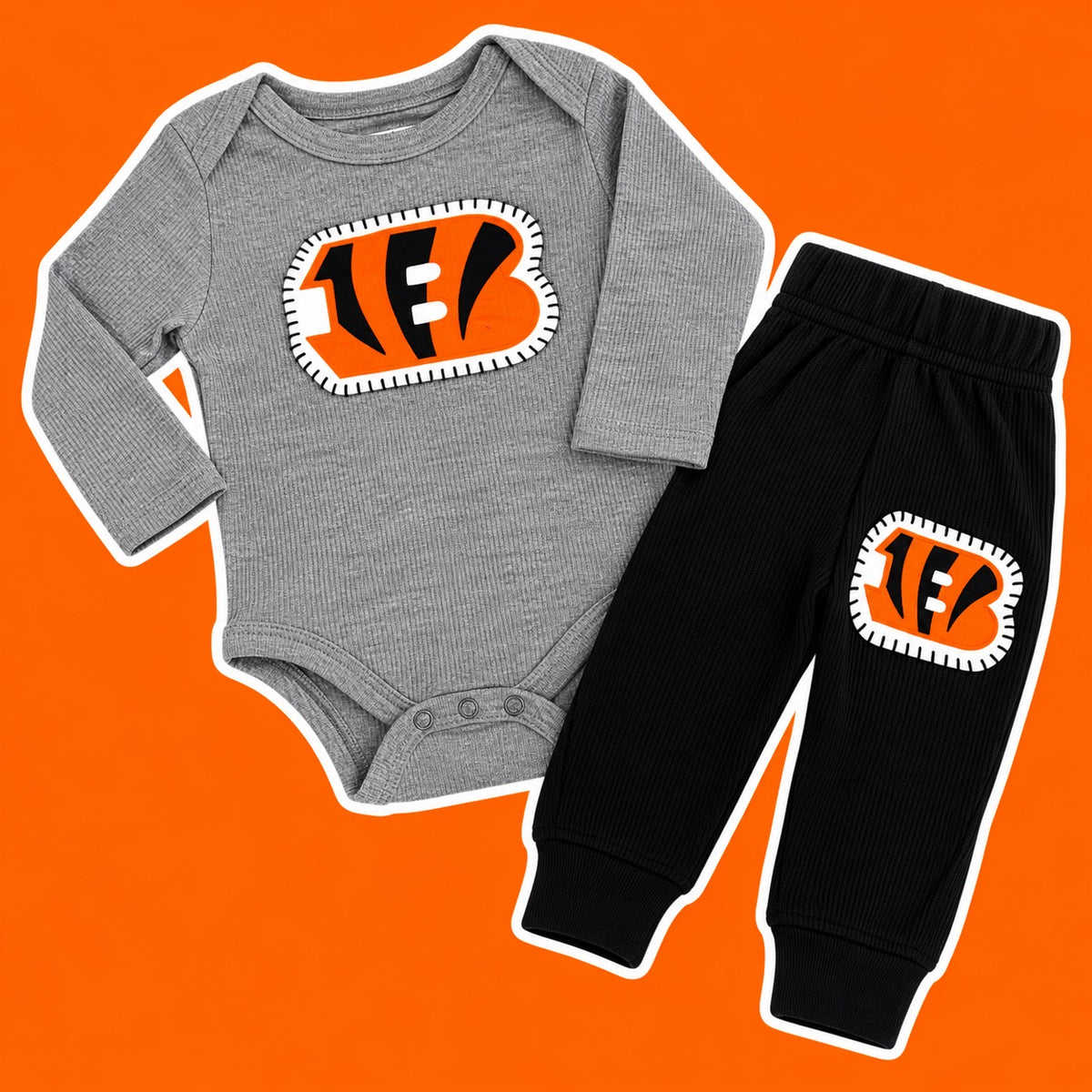 Cincinnati Bengals Onesie & Joggers Set