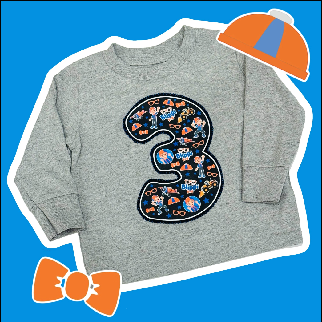 Number/theme BIRTHDAY sweatshirt