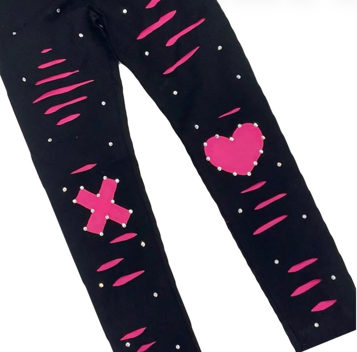 "XO" leggings
