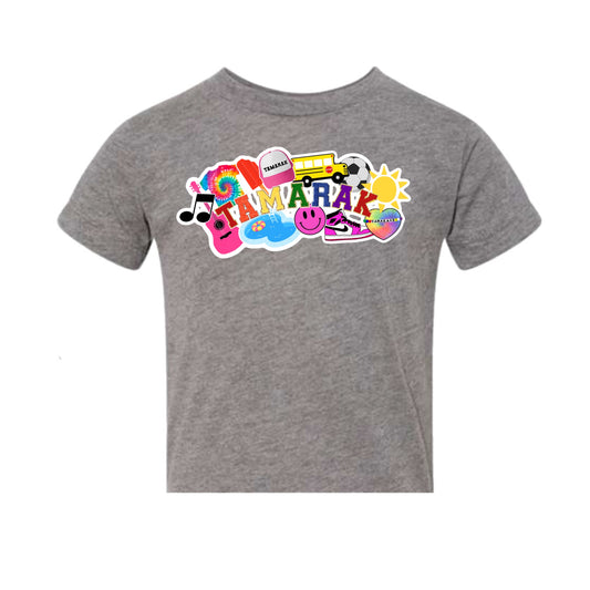 TAMARAK Girls collage tee