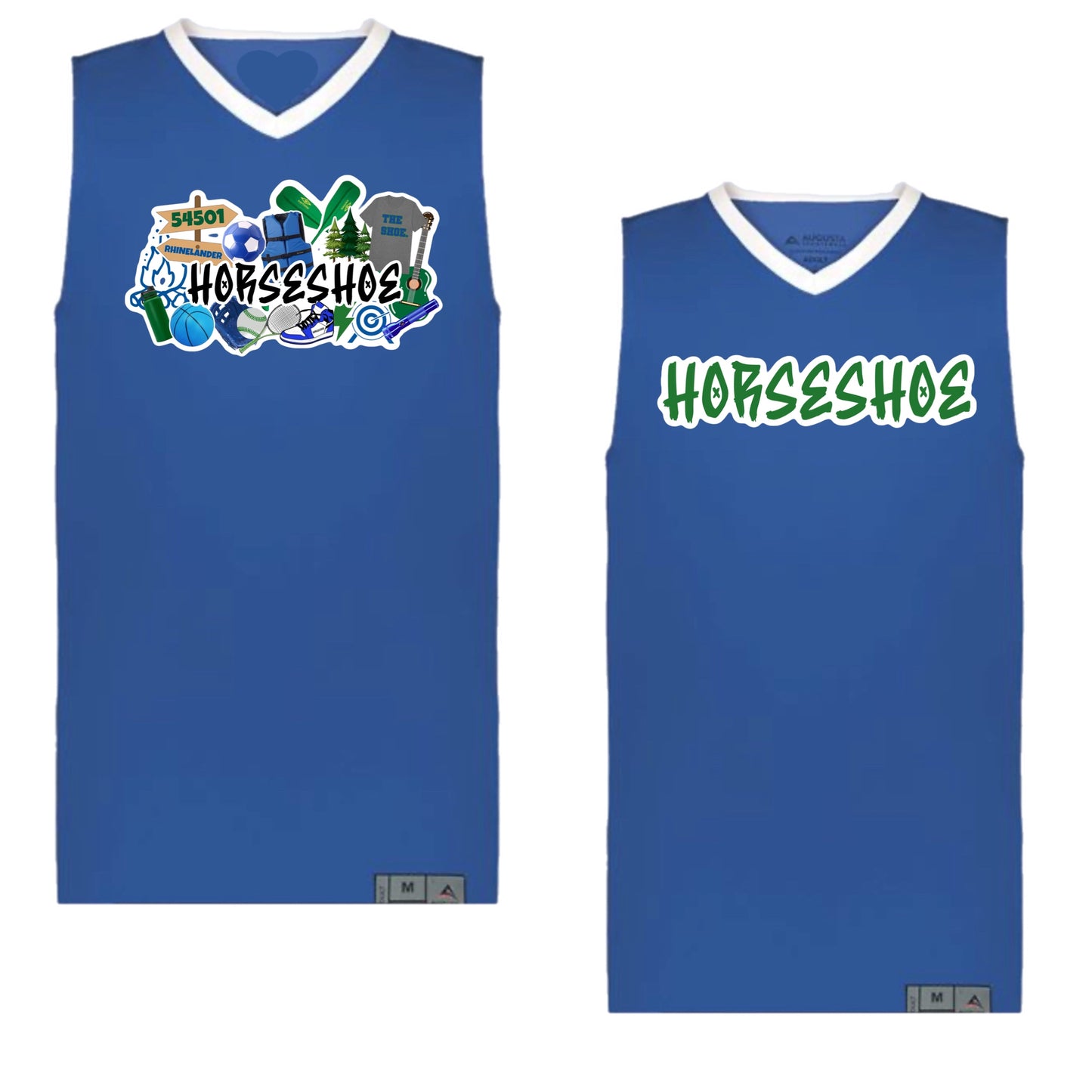 Horseshoe graffiti jersey