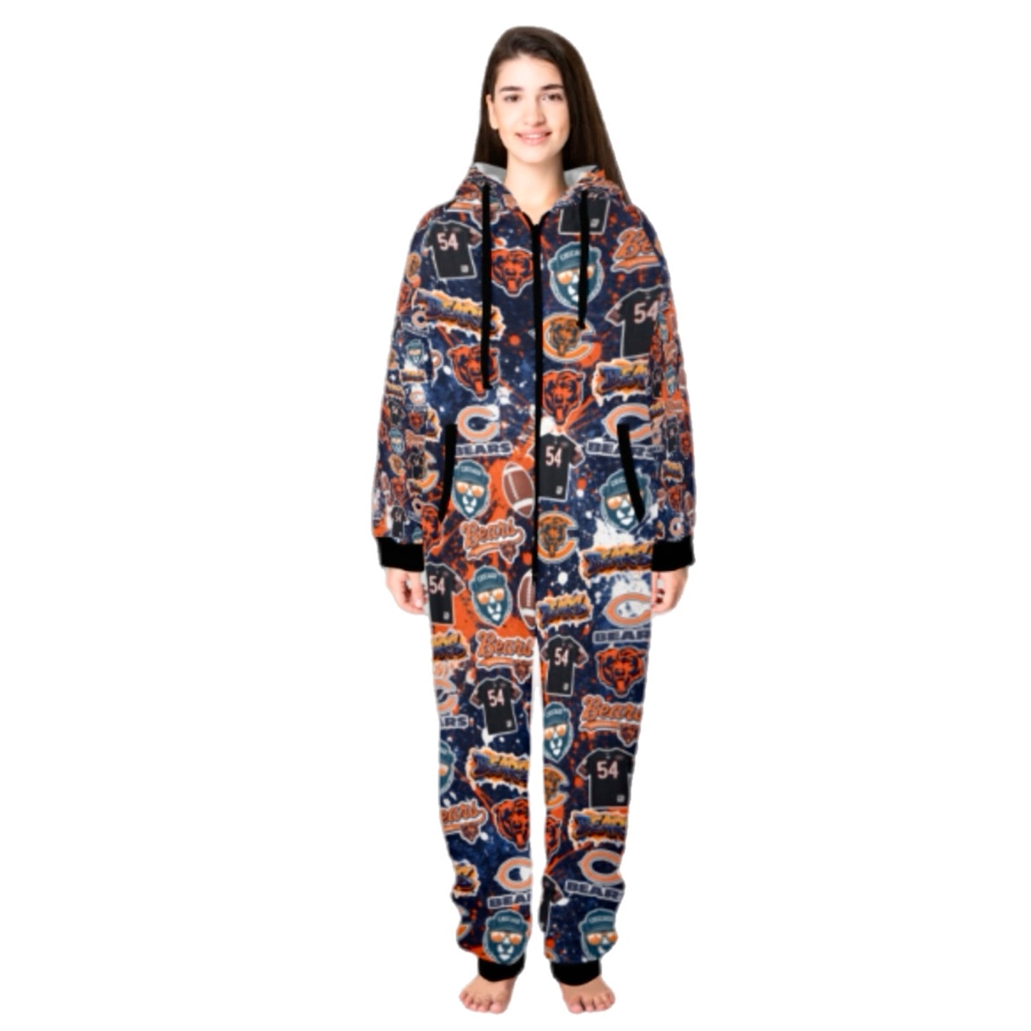 Bears Unisex Fleece Zip-Up