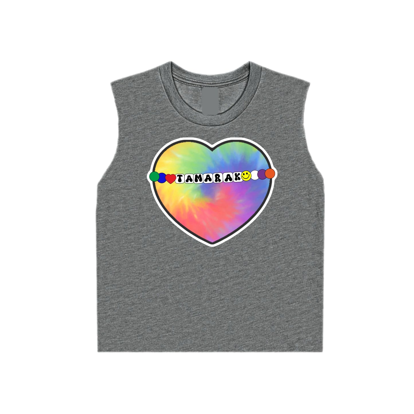 TAMARAK Girls tie dye heart tank