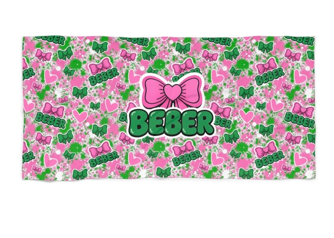 Beber bow beach towel