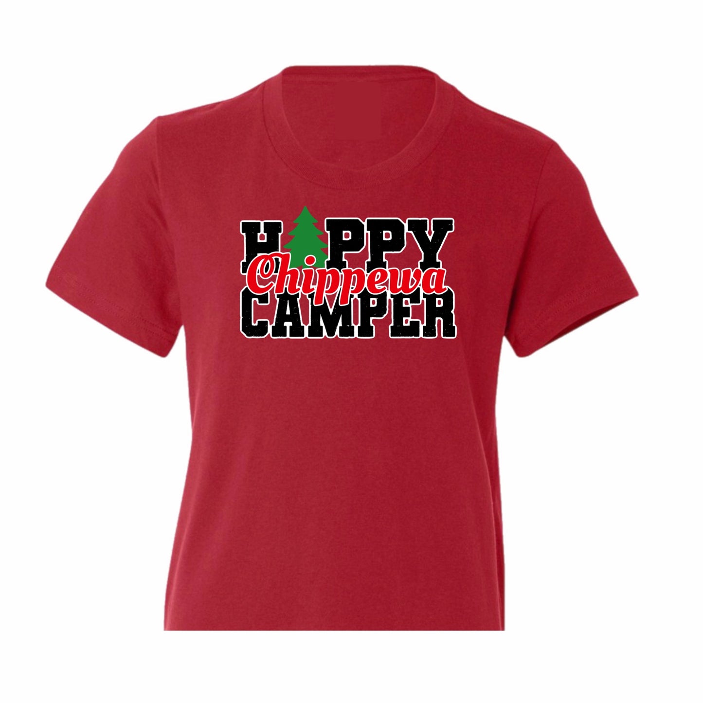 Chippewa happy camper tee