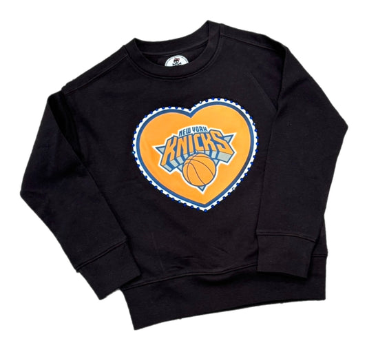 NY Heart Basketball Crewneck