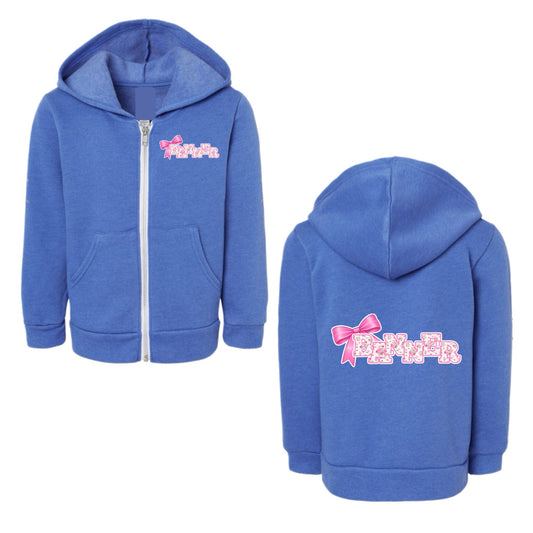BANNER girls bow hoodie