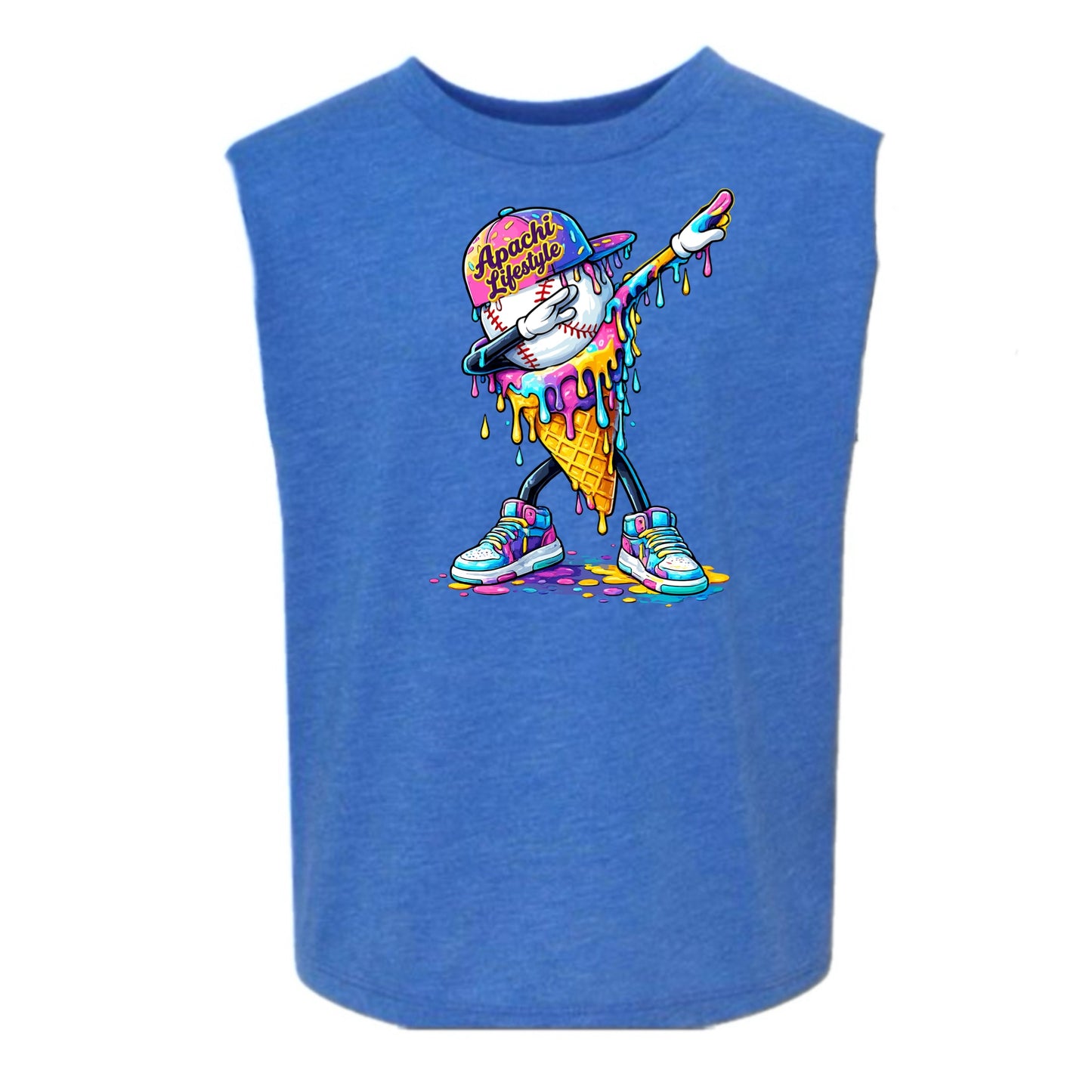 APACHI/ APACHI VILLAGE  boys ice cream tank
