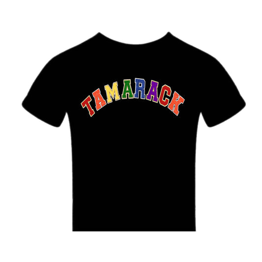 TAMARACK Girls patched tee