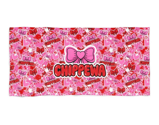 Chippewa bow beach towel