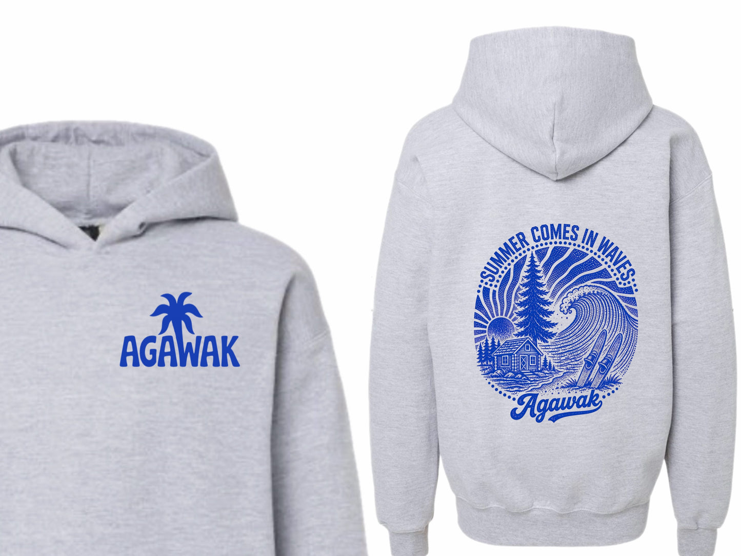 Agawak palm hoodie