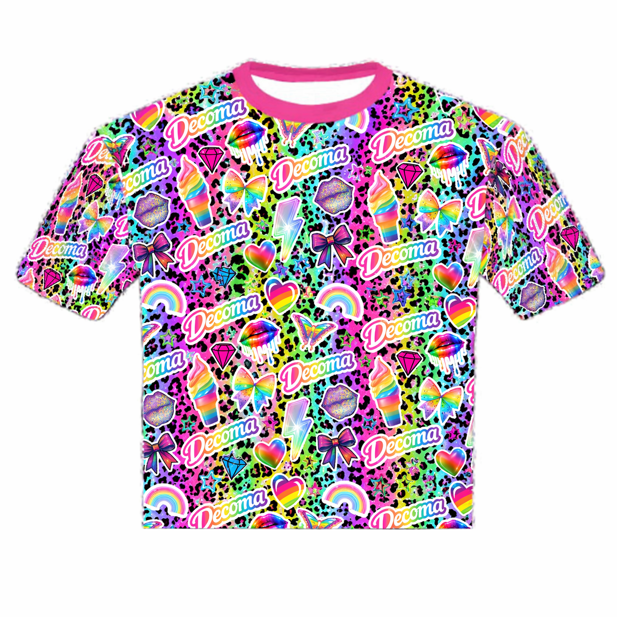 DECOMA Girls all over print tee