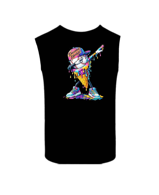 Decoma boys/adults ice cream lifestyle tank