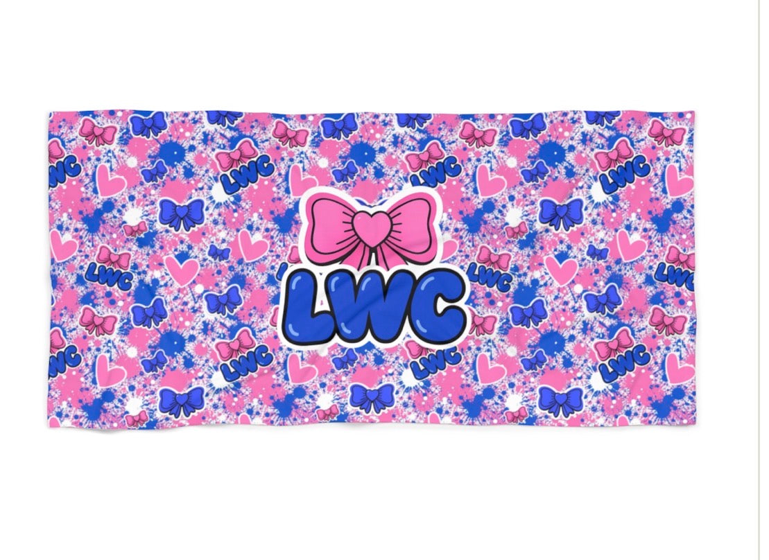 Lake of the Woods bow beach towel
