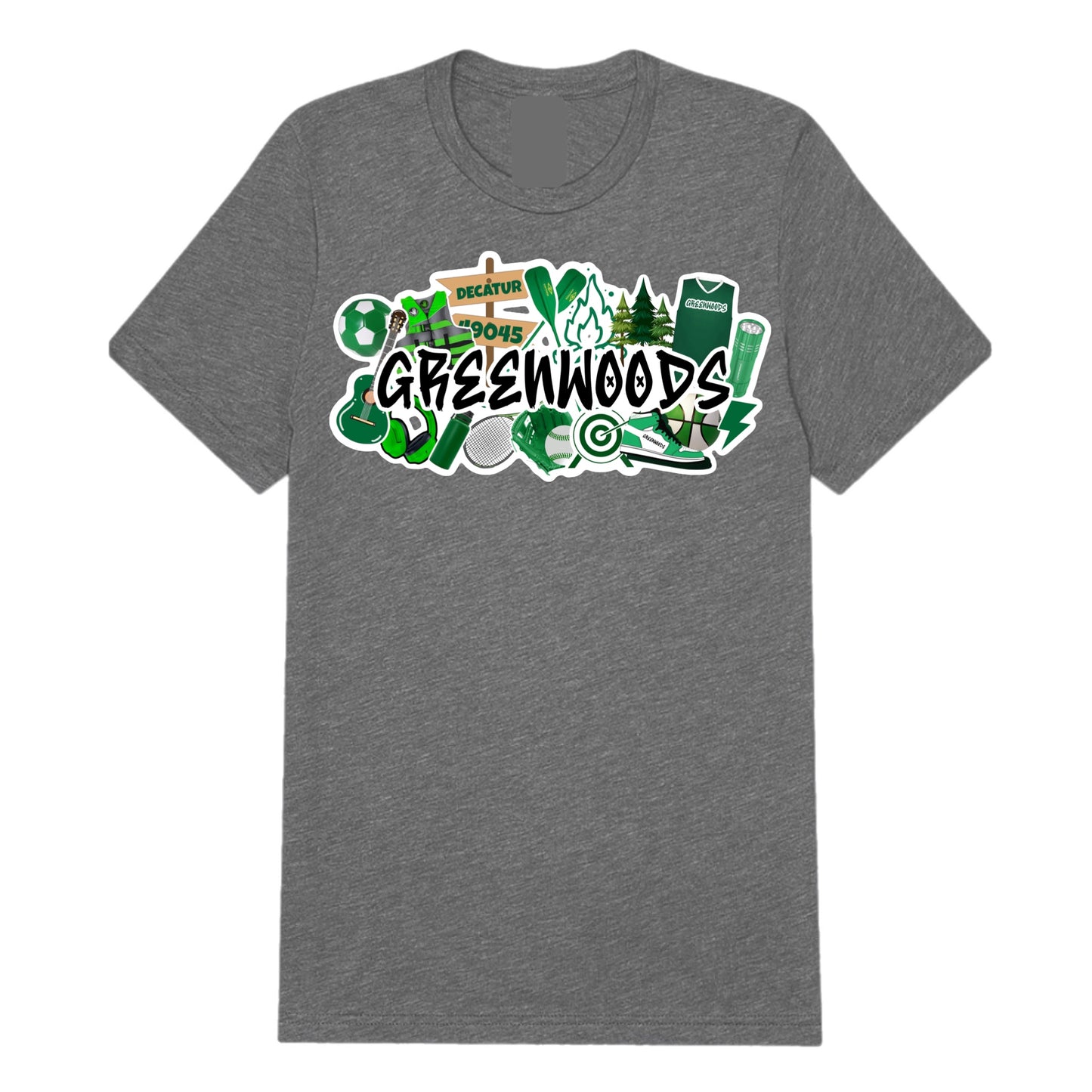 Greenwoods graffiti tee