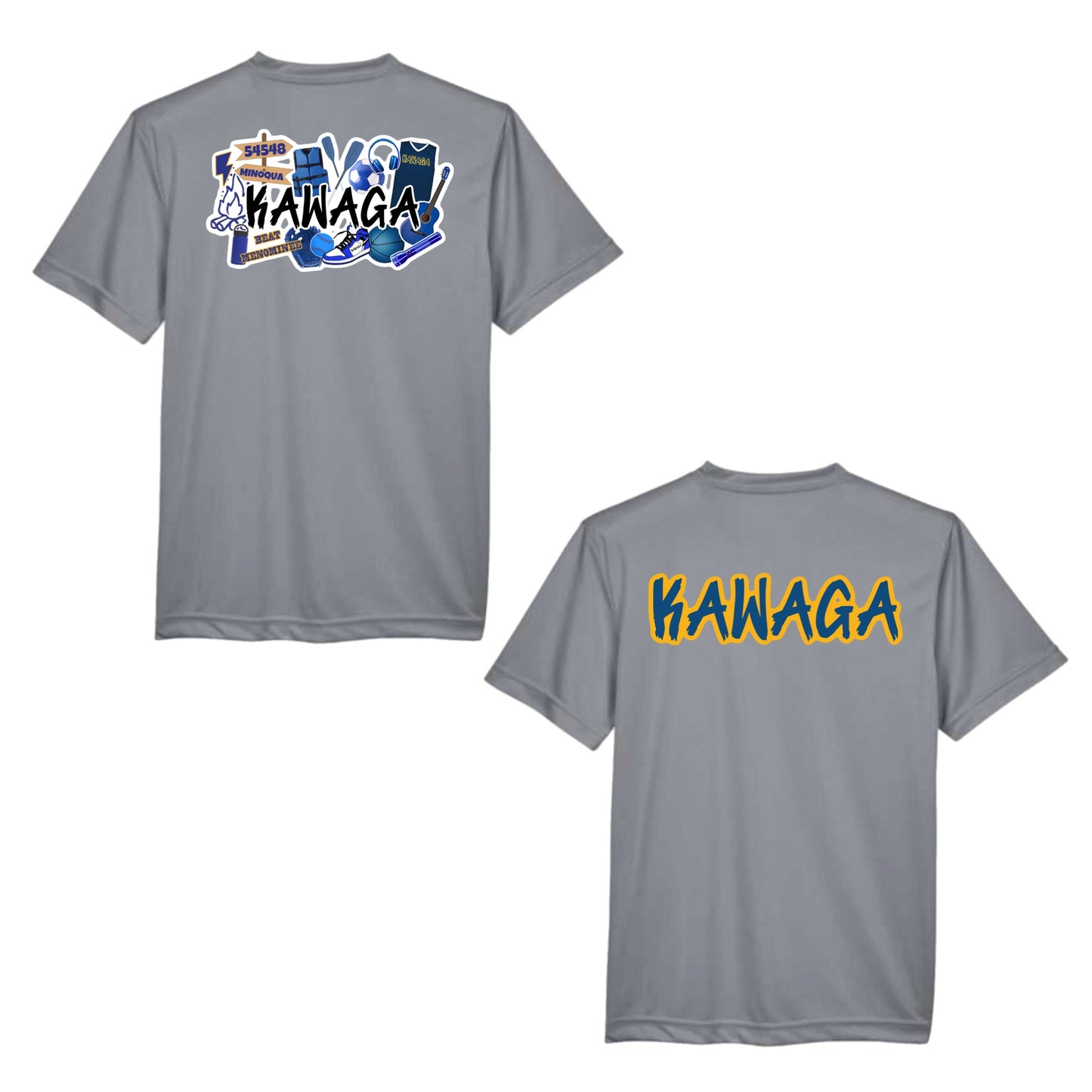 Kawaga graffiti performance tee