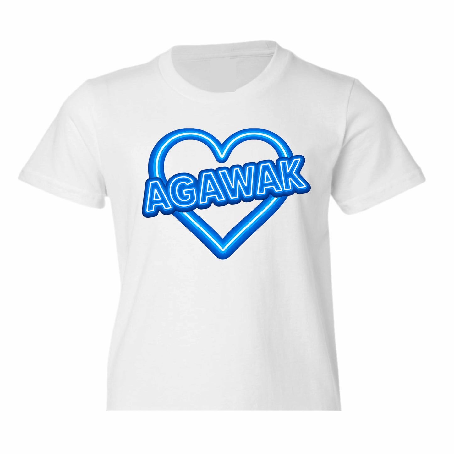 Agawak neon sign tee
