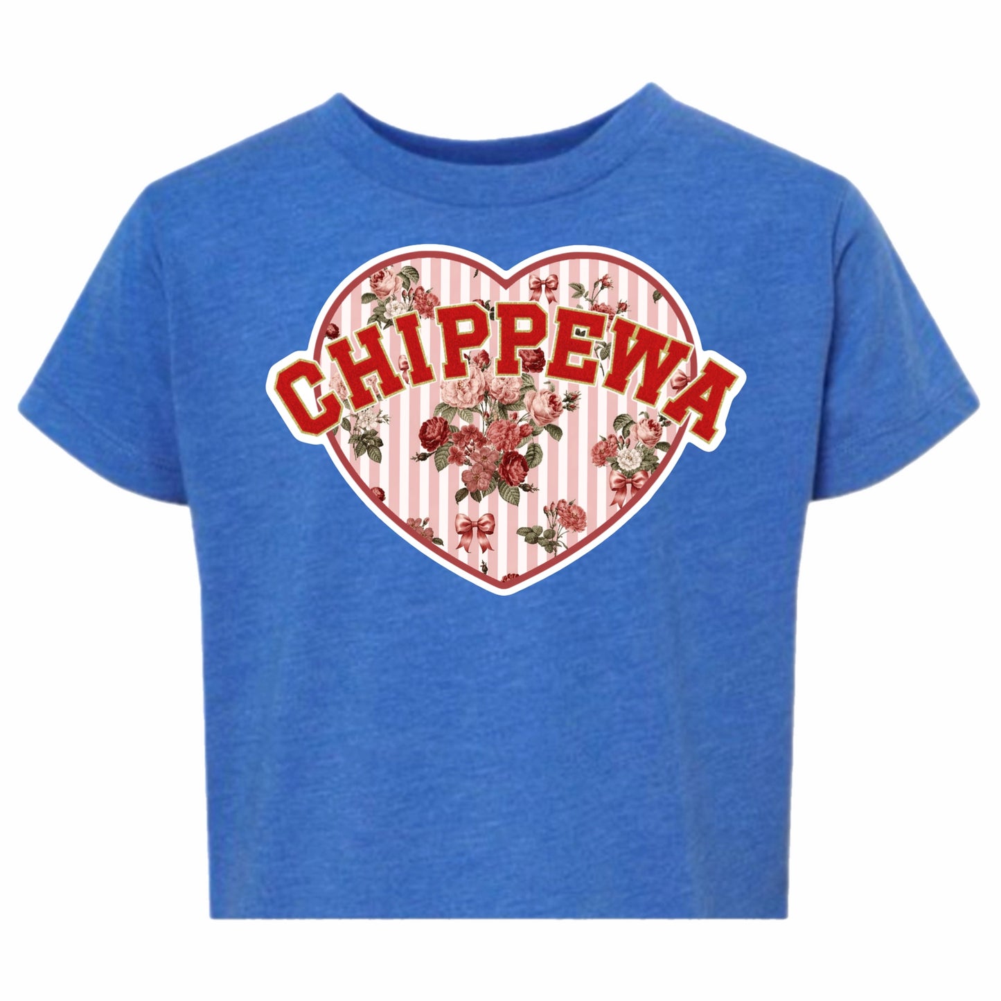 Chippewa floral heart tee