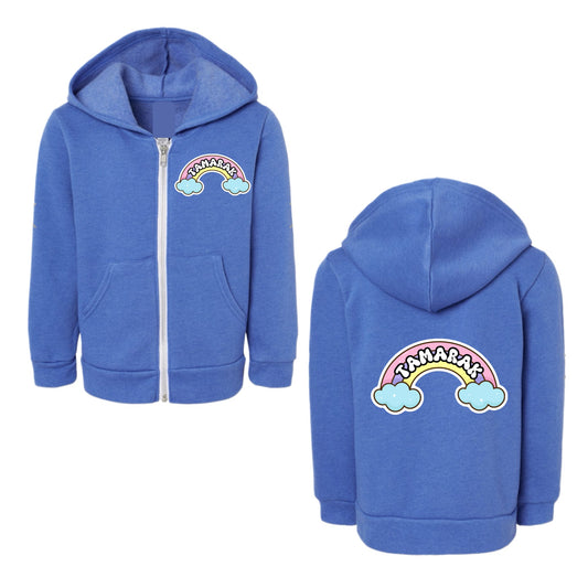 TAMARAK girls rainbow zip hoodie