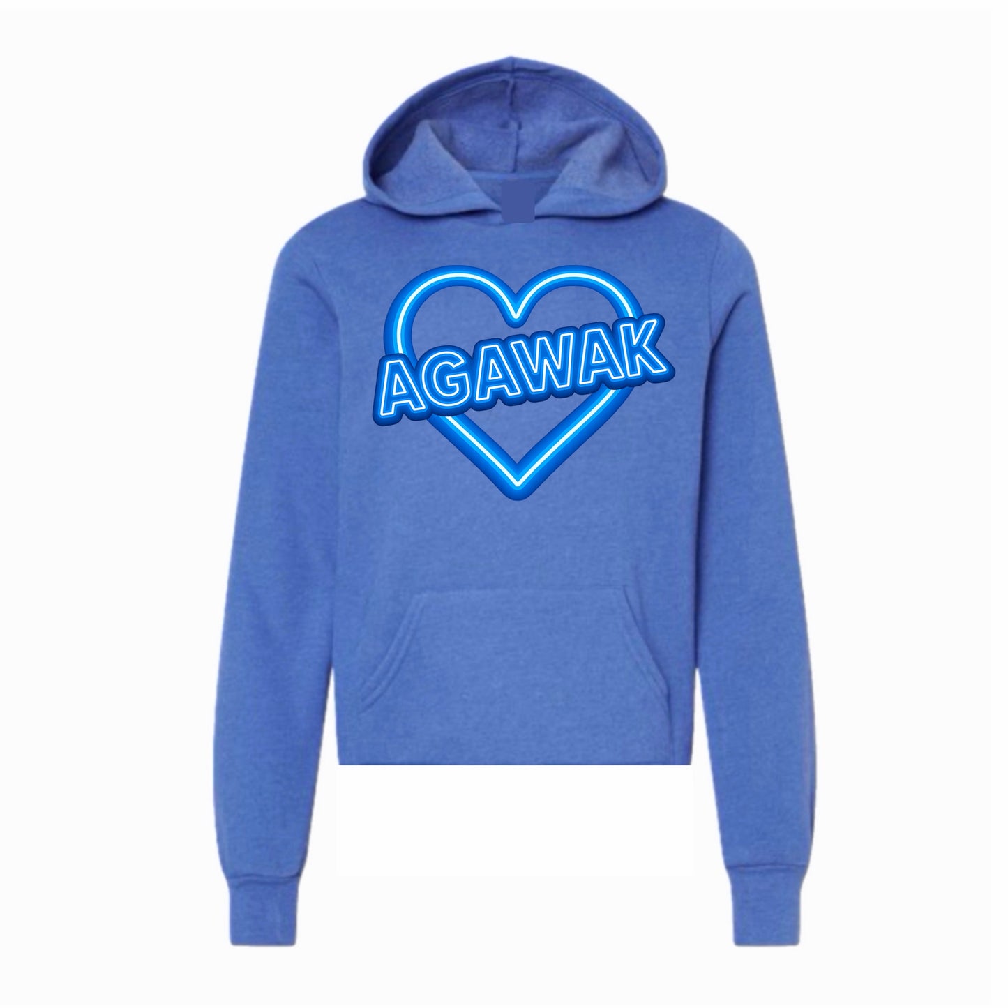 Agawak neon sign hoodie