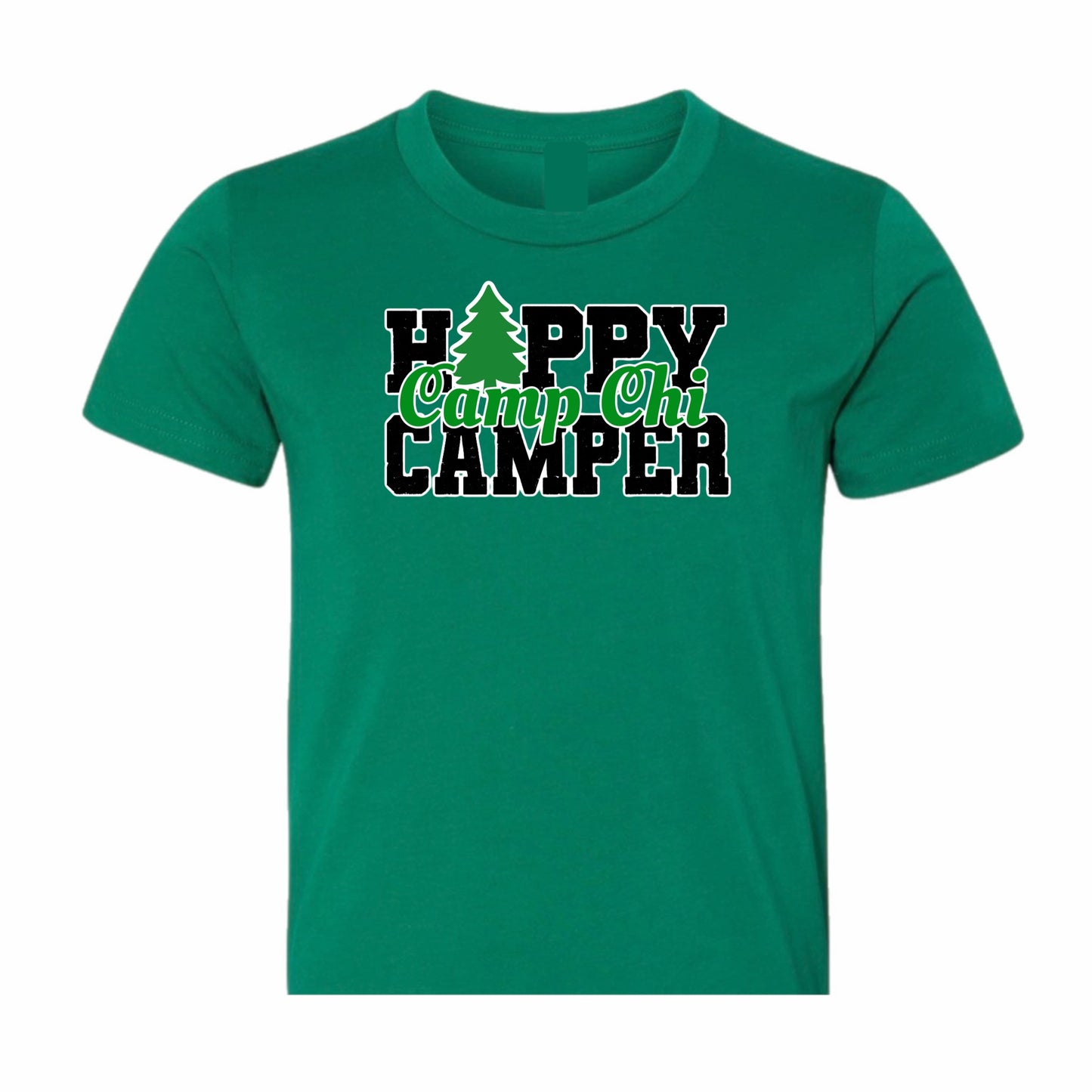 Camp Chi happy camper tee