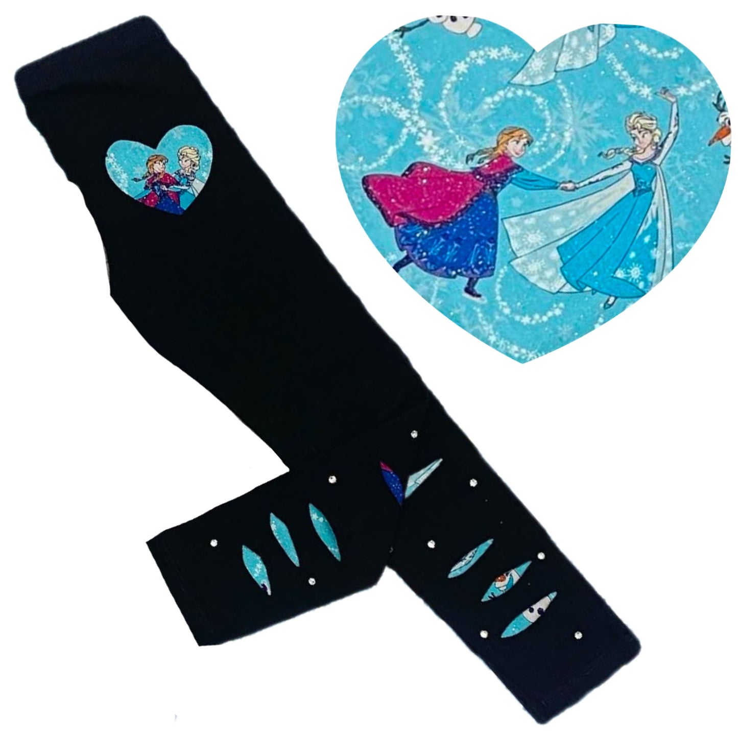 Snow princess leggings