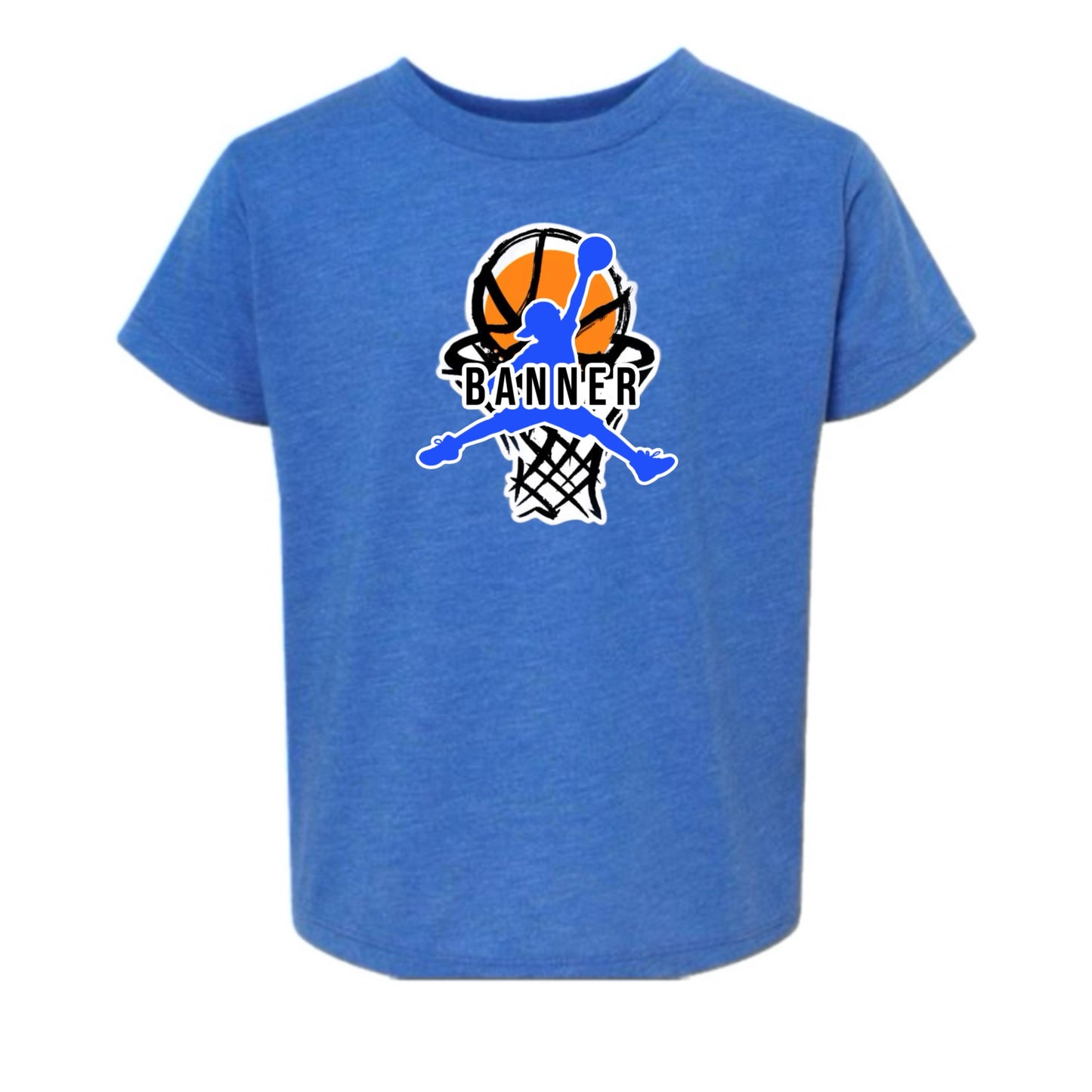 Banner boys basketball tee