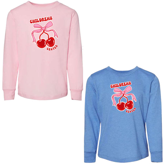 Childrenz Center cherries long sleeve tee