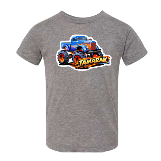 Tamarak boys monster truck tee