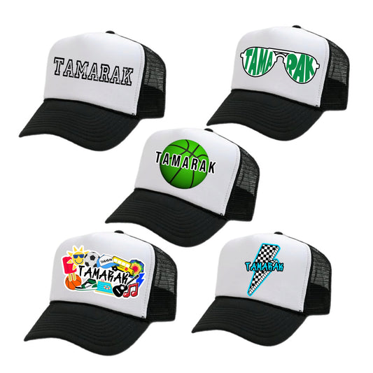 Tamarak boys trucker hats