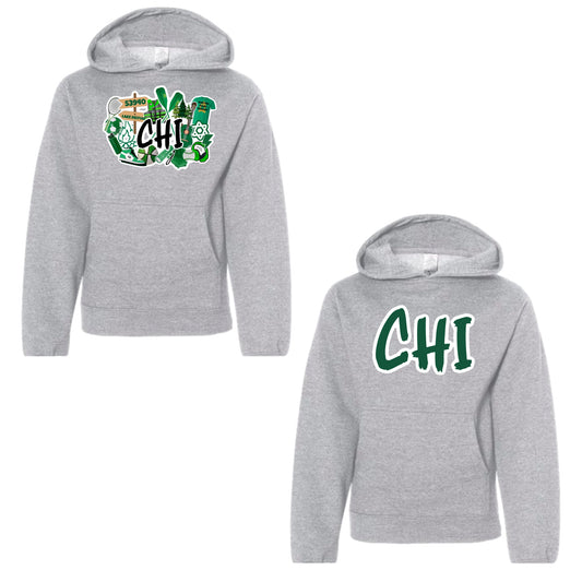 Chi graffiti hoodie